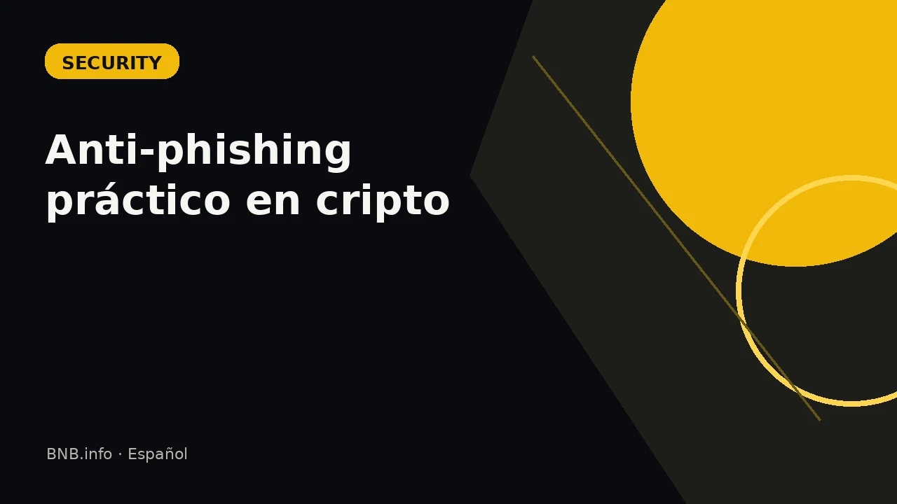 Guía anti-phishing para usuarios cripto