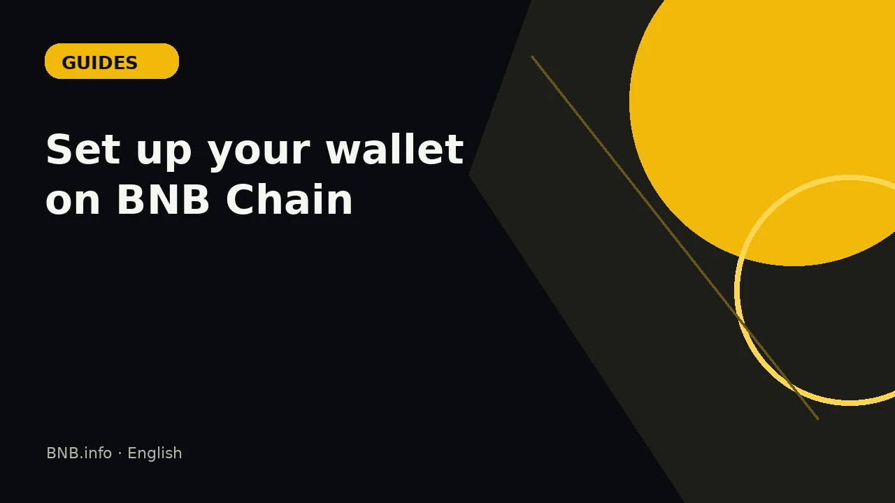 Configurar tu wallet en BNB Chain